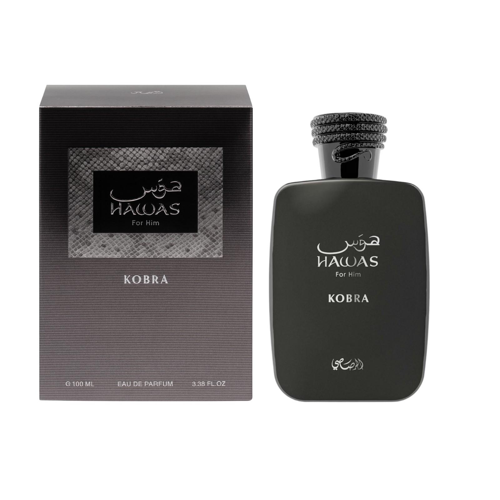 Hawas Kobra by Rasasi for Men, 100ml EDP