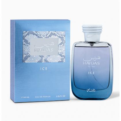 Hawas Ice by Rasasi for Men, 100ml EDP
